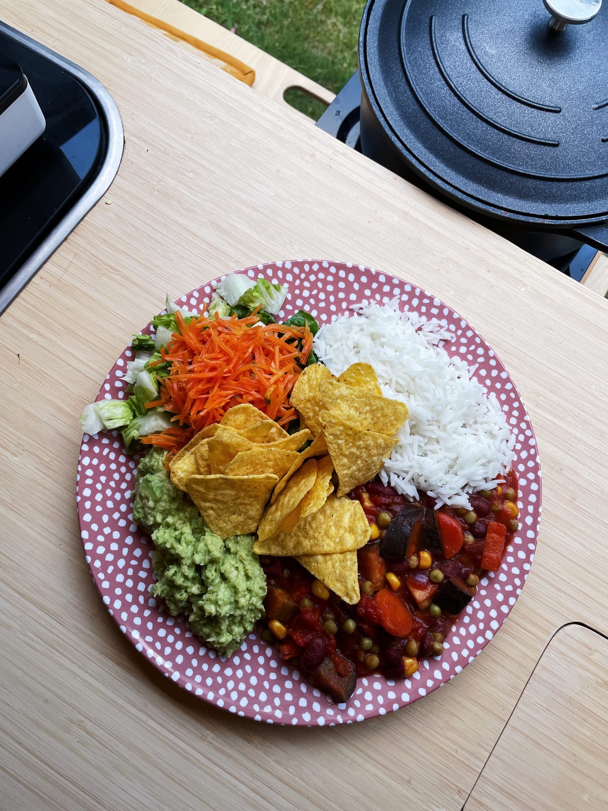 Mexicaans maaltje vanuit de camper!